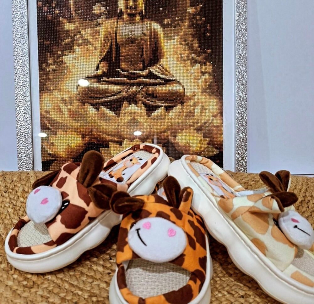 Zapatillas jirafa