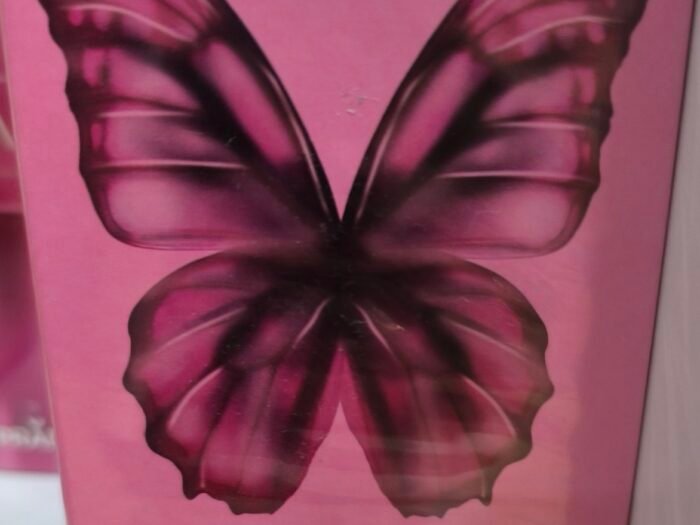 nueva inscripción de prady! pink butterfly