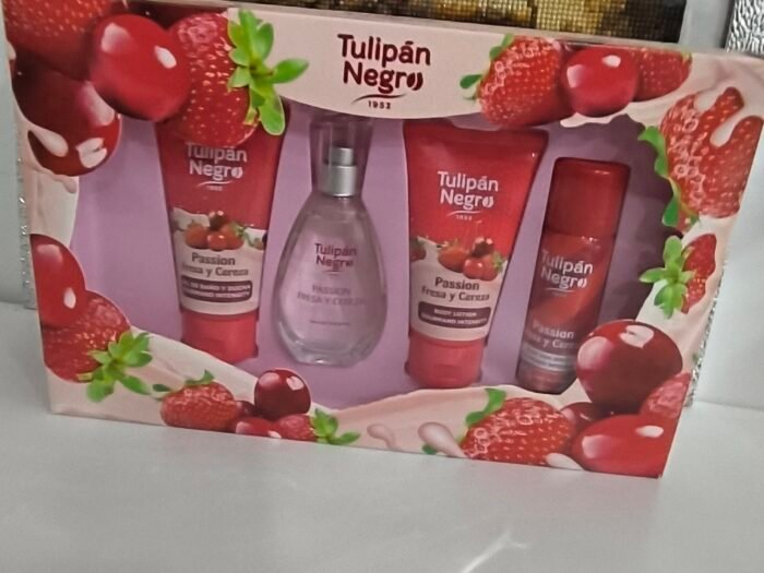 Estuche de tulipán Negro  de 🍒