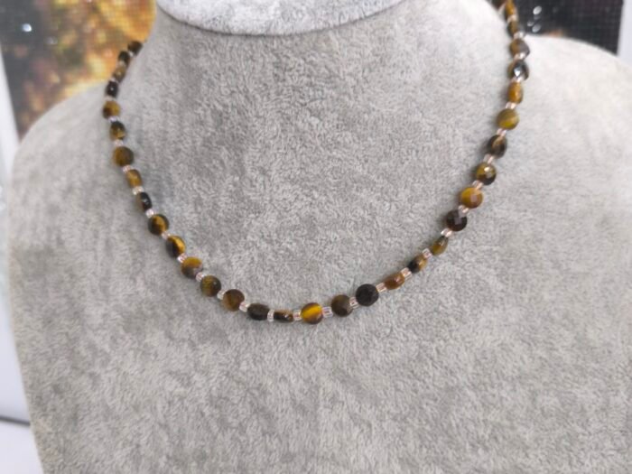 Collar de ojo de tigre